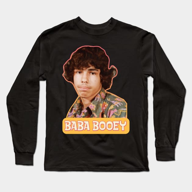 Vintage Baba Booey Long Sleeve T-Shirt by Howchie